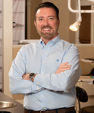 Potrait of Brian R Oliver, DMD, MS